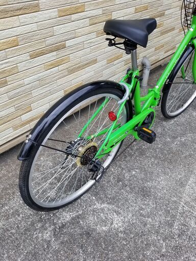 中古自転車 折り畳み 6段変速 26インチ 軽整備済み 防犯登録対応 町田