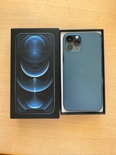 iPhone12 Pro 256GB パシフィックブルー SIMフリー両面ガラス iPhone12 Pro 256GB パシフィックブルー SIMフリー両面ガラス