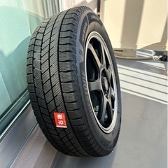 185/60R15 ブリヂストンVRX3 スタッドレスホイール付き 4本セット 2021年製