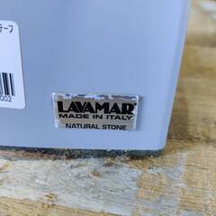 【愛品倶楽部柏店】LAVAMAR社  天然石トップ重量級テーブル イタリア製