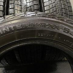 DUNLOP WINTER MAXX SJ8 225/60R18 18インチ スタッドレス 4本 バリ溝 