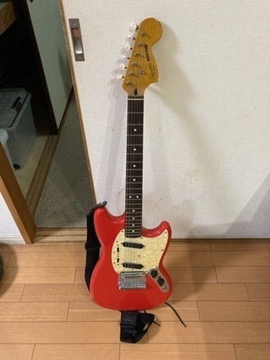受渡し決定　　フェンダー　エレキギター　スクワイヤー　ムスタング　¥8000