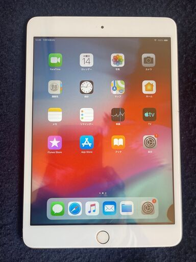 ipad mini 3 silver 16GB A1600 wi-fi+cellバッテリー９０％　003