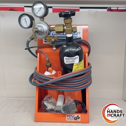 【ハンズクラフト安佐北店】TASCO タスコ 小型ガス溶接機 スーパーミニ・II Walkover 555 レギュレーター