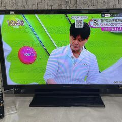 【終】G147　シャープ　液晶カラーテレビ　リモコン有り