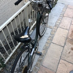【受付終了】パンクしないタイヤの自転車(ジャンク品)