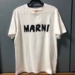 MARNI Tシャツ　ロゴ　ブランド　メンズ　M