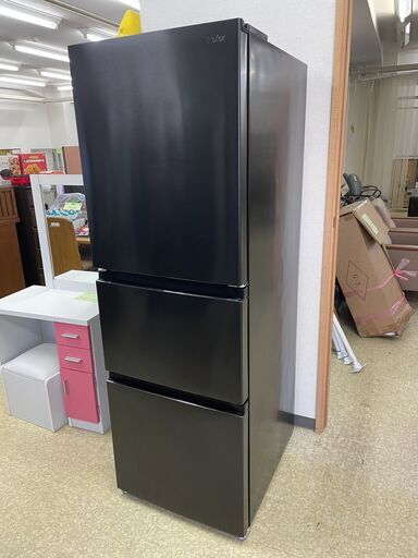 ハイアール ノンフロン冷凍冷蔵庫 JR-CV29A 286L 2022年 幅54cm奥行66.6cm高さ161cm 説明欄必読