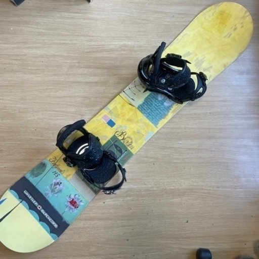 スノーボード一式BURTON製総額約14万円