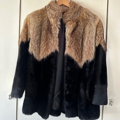 フォックスショール毛皮ジャケット　レディース