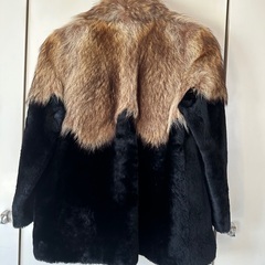 フォックスショール毛皮ジャケット　レディース