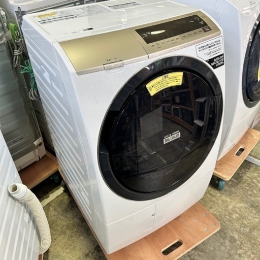 【程度良好】日立 ドラム式11k洗濯乾燥機 BD-SV110ER