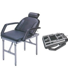 訪問美容　シャンプー台　美品　椅子付き　収納バック付き