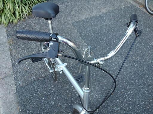 中古自転車２８０４　折り畳み　１６インチ　ギヤなし　ワイヤー錠　ライトは付属していません