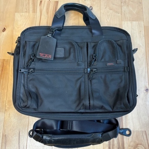 TUMI トゥミ ビジネスバッグ　ブリーフケース 2wayバッグ　ショルダーバッグ キャリーオンバッグ ブラック　黒色②