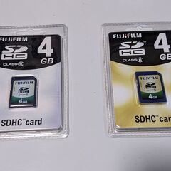 SDHC Card 4GB×2