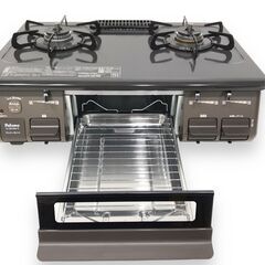 23Y386 ジ6 【美品】 Paloma パロマ グリル付きテーブルコンロ IC-S87BM-2R LPガス用 右強火 2023年製 23Y386 ジ6 【美品】 Paloma パロマ グリル付きテーブルコンロ IC