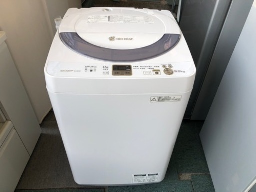 【リサイクルサービス八光】2013年製　シャープ SHARP ES-GE55N-S [全自動洗濯機（5.5kg）]
