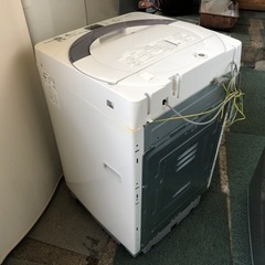 【リサイクルサービス八光】2013年製　シャープ SHARP ES-GE55N-S [全自動洗濯機（5.5kg）]