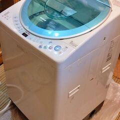 【一部故障】National洗濯機8kg NA-FD8003R ...
