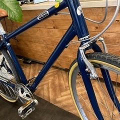 【7段変速】700×35c クロスバイク　ブルー