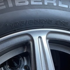 195/65R15 ホイール夏タイヤほぼ新品
