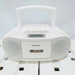 🍎2022年製 ソニー AUX CDラジカセ レコーダー CFD...