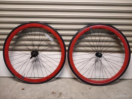 自転車  ピスト  前後ホイールセット