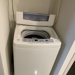 【ネット決済】【洗濯機】AQUA 12/1〜10に受取来ていただ...