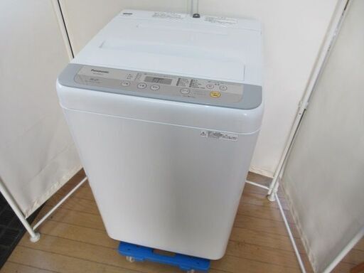 1ヶ月保証/洗濯機/5キロ/5kg/1人暮らし/新生活/単身サイズ/パナソニック/Panasonic/NA-F50B11/中古品/J6383/