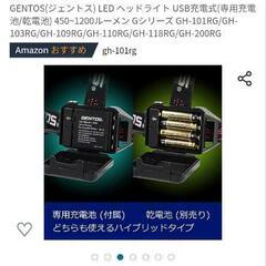 GENTOS GH-101RG 2個セット