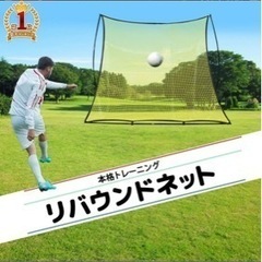 (受け渡し決定)サッカー　フットサル　練習用　リバウンドネット¥...