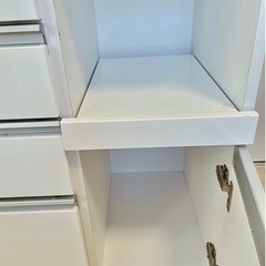 ✶美品　ニトリ　食器棚　キッチンボード（レジューム120）