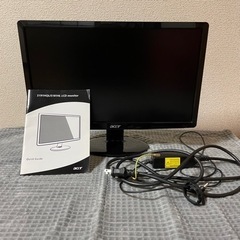 【中古美品】Acerエイサー18.5インチLED液晶ワイドモニター