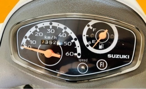 7352km レッツ4 CA46A スズキ 原付☆ 始動動画あり レッツ4のエンジン
