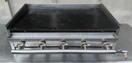 業務用 卓上 グリドル 都市ガス 鉄板グリドル 幅780×奥行600×高さ235(mm) 卓上鉄板焼き 厨房機材 お好み 焼きそば 鉄板焼き 大阪発