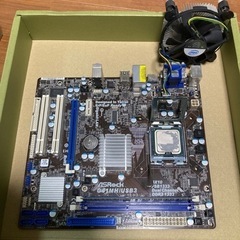 g41mh/usb3 価格　アスロック　マザボ、CPU、メモリセット