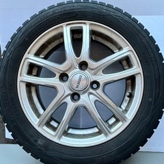 軽自動車　ダンロップ　155/65R14スタットレスタイヤ➕ホイ...