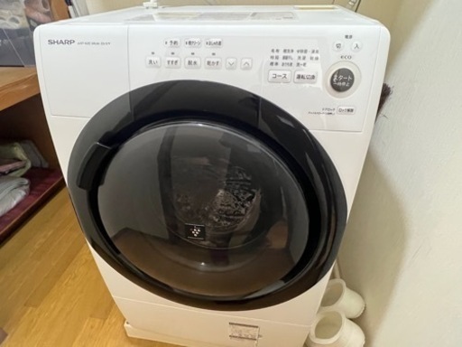 本日掲載最終日‼️値下げしました。シャープドラム式洗濯機7️⃣k