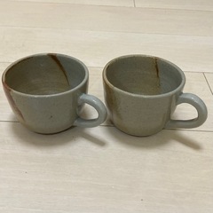 【お譲り先決定】コーヒーカップ　マグカップ　2個