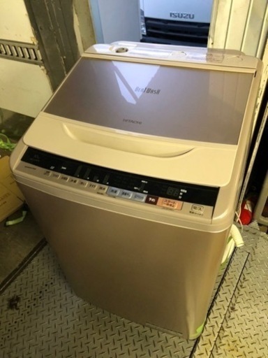 福岡市内配送設置無料　日立 HITACHI BW-V100B N [ビートウォッシュ 全自動洗濯機 （10kg） シャンパン]