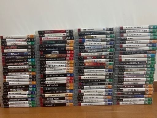 PS3ソフト91本セット【近日中に処分】