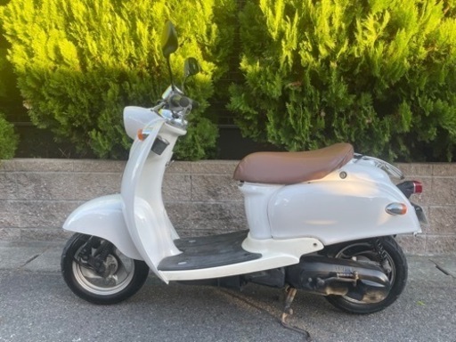 外装新品！整備済み エンジン絶好調 シート グリップ ミラー バッテリー新品 すぐ乗れます YAMAHA ビーノ2スト 原付き セル Uber Eats OK