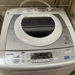 東芝 8キロインバータ洗濯機 