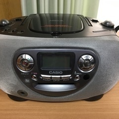 美品　カシオ　CD ＭＤ　プレイヤー　ラジオ付き