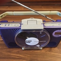 防水　CD プレイヤー　FM AM ラジオ付き