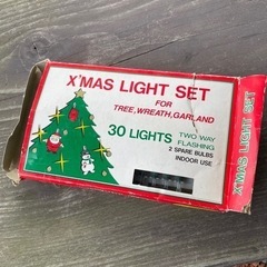 取引中メリークリスマス　ライトセット