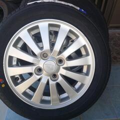 お得！ダイハツ14インチアルミホイール 新品タイヤ4本セット