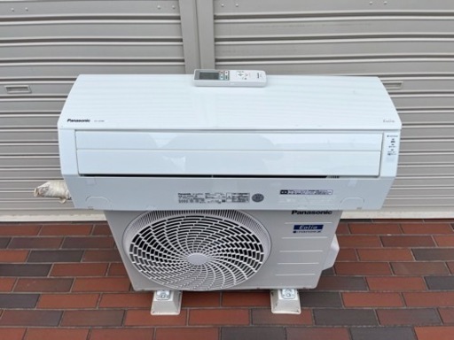 ★美品★Panasonic【CS-J229C-W】パナソニック Eolia エオリア ナノイーX搭載 エアコン 2.2kW おもに6畳用