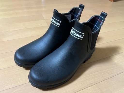 Barbour Halton サイドゴア レインブーツ（レディース） ブラック Halton サイドゴア レインブーツ（レディース）｜レインブーツ